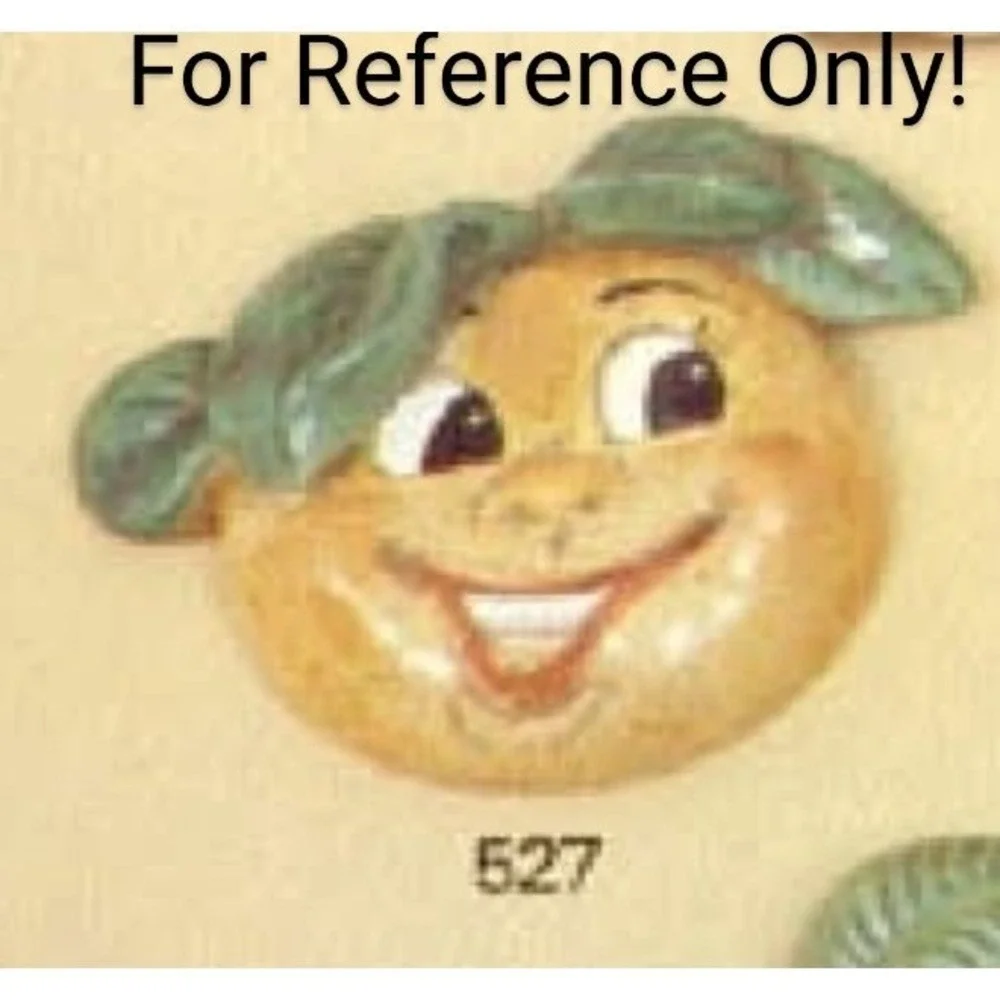 Ross Vintage R527 Anthropomorphic Orange‎ Ceramic Slip Casting Mold Fruit